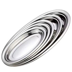 Bán buôn giá rẻ chất lượng cao thép không gỉ cá khay thức ăn đa chức năng khoang tấm món ăn khách sạn giá cả cạnh tranh - Product Image 5