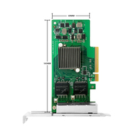 Tarjeta de Red Intel I350AM4 con Tecnología de Aceleración Antiinterferencias, Cada Puerto Independiente, Compatible con MAC y Sistema ROS, Arranque desde la Tarjeta de Red