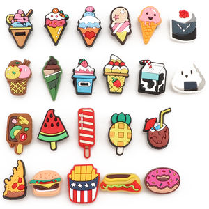 Nueva llegada PVC zapato encanto zapato hebilla al por mayor personalizado zapato decoraciones accesorios aptos niños sandalias muñequeras regalo - Product Image 5