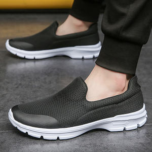 Manufacturer Men <strong>Shoes</strong> Fashion Knitting Fabric Running Sneakers Super Light Breathable Jogging <strong>Casual</strong> <strong>Shoes</strong> - Product Image 3