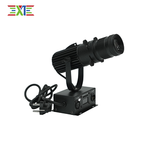 Xj Chất lượng cao 30W COB mini <span class=keywords><strong>LED</strong></span> hình ảnh Đèn gobo chiếu DMX512 kiểm soát IP20 đánh giá cho phòng trưng bày triển lãm trắng ấm - Product Image 4