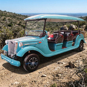 Vehículo Clásico Vintage, Autobús Turístico Eléctrico, Carro de Golf, Vehículo con Carrocería Retro en Venta - Product Image 1