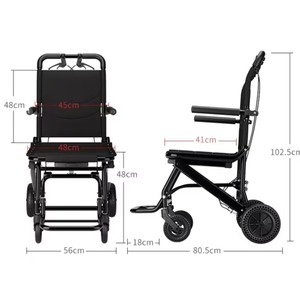 Wheelchairs Folding Full-lying Chair With Toilet Multifunctional Portable Handcart For The Elderly Disabled Scooter - Product Image 6
