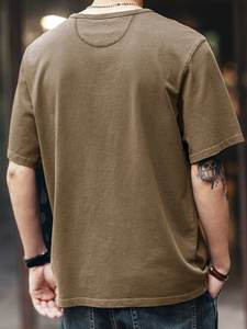 T-shirt Homme Col Rond Manches Courtes Anti-Plis Séchage Rapide Coupe Ample Décontractée pour l'Été – Nouvelle Collection Très Vendue - Product Image 6