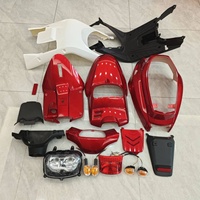 WANOU Accessoires Moto Booster 50 Phare Clignotants Cache Carénage Moto