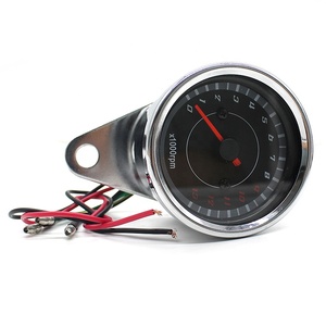0-13000 RPM 12V inductivo mecánica rpm de tacómetro velocímetro para Retro <span class=keywords><strong>Cafe</strong></span> Racer de <span class=keywords><strong>la</strong></span> motocicleta - Product Image 1