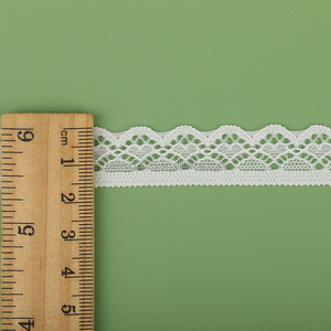 1.5 सेमी लोचदार फीता ट्रिम सफेद फीता गौण कपड़े छोटे एज फीता - Product Image 3