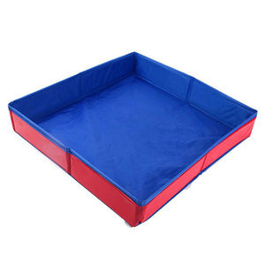 <span class=keywords><strong>Piscine</strong></span> pliable étanche pour animaux de compagnie en <span class=keywords><strong>plastique</strong></span> <span class=keywords><strong>dur</strong></span> conception carrée chats et enfants <span class=keywords><strong>piscine</strong></span> de rembourrage pour chien améliorée - Product Image 2