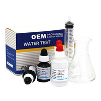 Kit d'analyse complète de l'eau Better BT-218 pour l'aquaculture marine et les bassins de poissons, eau alcaline, certifié CE, garantie 1 an, 50 tests/boîte