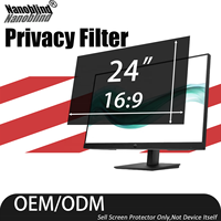 Filter Layar Privasi untuk Monitor HP 24 Inch 16:9 Anti Spy Eye Care dengan Lapisan Anti Sidik Jari dan Tahan Gores