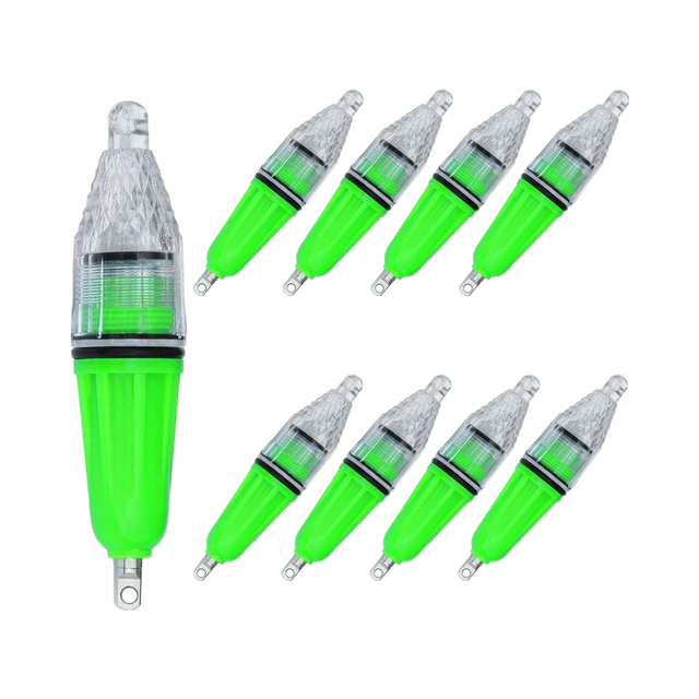 HST Shrimp Fishing Squid Lure Light Mini LED IP68 Warm White Deep Drop Underwater Flashing Lamp Baits  1-Year Warranty