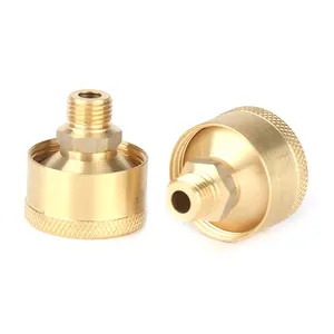 High quality custom precision brass butter grease nipple oil cup / grease fitting