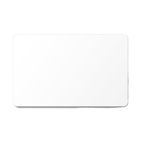 Pour (R) Plus EV2 RFID 2K 7 octets PVC blanc format CR80 puce NTAG213 13,56 MHz étanche