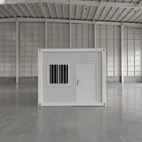 Bâtiment de bureau modulaire préfabriqué en conteneurs détachables, panneaux sandwich ignifuges et isolants thermiquement, fabrication OEM sur mesure