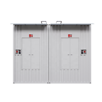Centre de données conteneurisé personnalisé avec rack de serveur insonorisé, refroidissement CA N+1, modulaire et extensible pour la sauvegarde hospitalière