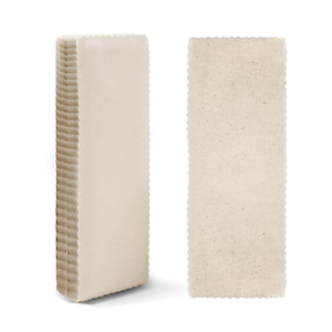 Bandes <span class=keywords><strong>de</strong></span> coton ciré 20x7cm réutilisables en tissu résistant pour l'épilation professionnelle en SPA et à domicile - Product Image 2