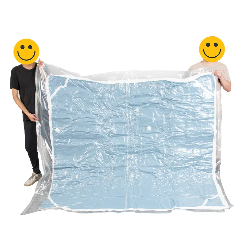 Gecomprimeerd Spons Bed Matras Airbaker Vacuüm Opslag Verpakking Zakken Voor Kleding Matras