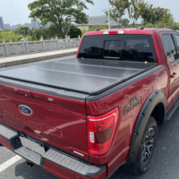 KSCPRO Couverture de tonneau de pick-up de lit de camion à trois volets de haute qualité pour Ford F150 de 2009 à 2014 F-150 lit de 6.5'