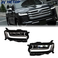 Auto-Upgrade 12V LED-Scheinwerfer DRL Signalleuchte Weiß 4000 Lm Plug-and-Play Modifizierter Frontscheinwerfer für Land Cruiser