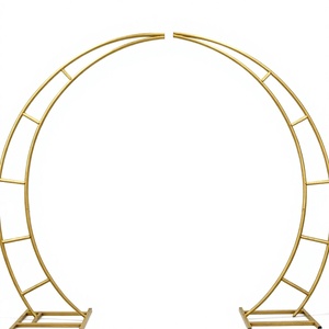 Arco de Hierro de 8 pies, Forma Circular Personalizable, para Propuestas de Matrimonio, Arreglos Florales, Decoraciones para Eventos, Duradero y Ecológico - Product Image 4
