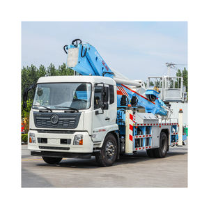 Gran oferta de China, camión de escalera aérea de 46m, <span class=keywords><strong>elevador</strong></span> móvil, plataforma de trabajo alto, jaula aérea hidráulica, camiones de cesta aérea - Product Image 6