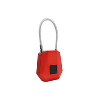 Cadenas intelligent biométrique compact et pratique 1308 avec fonction de sécurité quotidienne pour bagages, sacs à dos et casiers de gym