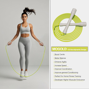 Có Thể Điều Chỉnh Nhựa Đính Cườm Nhảy Dây Cho Tập Thể Dục Tập Thể Dục Chất Lượng Cao Với 5Mm PVC Nhảy Dây Dây Cho Trẻ Em Người Lớn - Product Image 6