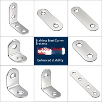 Supports d'angle triangulaires en acier inoxydable pour armoires de cuisine et penderies, modèle Chine TF-178, pour étagères fixes, approvisionnement transfrontalier
