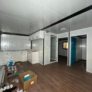 Porte en aluminium à pont thermique brisé aux normes australiennes, conteneur préfabriqué à prix réduit, cuisine et salle de bain, maison préfabriquée extensible - Product Image 3
