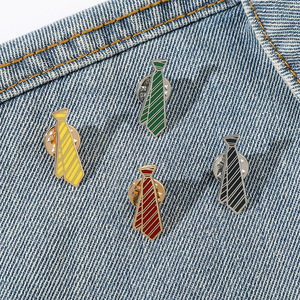 Magic Academy Tie Brooch <strong>Harries</strong> <strong>Potters</strong> Lapel Pin Decoration Movies Badge Backpack Enamel Pin Jewelry Accessories <strong>Gift</strong> Fashion - Product Image 3