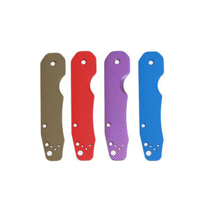 มีดสั่งทำพิเศษ ด้าม G10 ลาย/โลโก้ สำหรับ <span class=keywords><strong>SPYDERCO</strong></span> SMOCK - Product Image 1