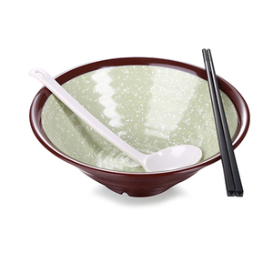 En gros pas cher personnalisé en plastique japonais <span class=keywords><strong>noir</strong></span> <span class=keywords><strong>mat</strong></span> mélamine bol de ramen - Product Image 4