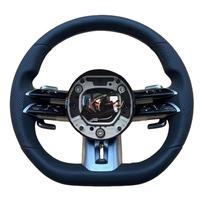 Volant en cuir Nappa AMG pour Mercedes-Benz W204 W205 W212 W213 W218 W177 W176 Classe A B C E GLC Accessoires de voiture