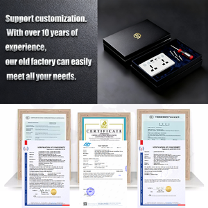 Xzj tuya chúng tôi nhà thông minh 1/2 gang tường CFL LED interruptor inteligente Wifi <span class=keywords><strong>Dimmer</strong></span> cảm ứng kính chuyển đổi thông minh - Product Image 6