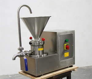 50-500kg/h <span class=keywords><strong>60</strong></span> Typ Sesam-Tahini-Paste-Hersteller Kakaobohnen-Mandelbutter-Maschine - Product Image 3