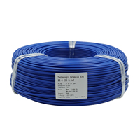 Kabel Ekstensi Termokopel PVC Berlapis Isolasi FEP Tipe K JIS, Tahan Air, Kompensasi Suhu, KX-G-JIS-0.5x2