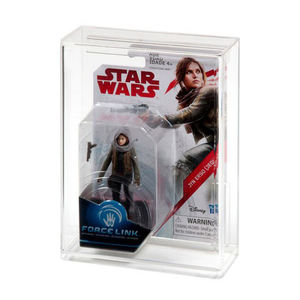 Estuche de exhibición de acrílico transparente personalizado SHP Stars Wars <span class=keywords><strong>GI</strong></span> <span class=keywords><strong>Joe</strong></span> 3,75 acción cardada Vintage figuras cardadas estuche protector de acrílico - Product Image 2