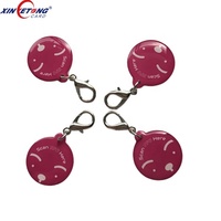 13.56MHz NFC Tipe 2 N 213 Tag Hewan Peliharaan Epoxy Kustom Memori 144Byte Tahan Air IP67 dengan URL Unik