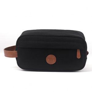 Custom Logo Professional Women & <b>Men</b> Luxury Cosmetic Canvas <b>Bags</b> <b>Wash</b> Shaving Travel Toiletry Organizer Washing <b>Bag</b> - Product Image 5