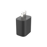 OEM usine 20W US chargeur rapide PD USB A + C adaptateur secteur Mobile pour iPhone Android accessoires ETL FCC certificat