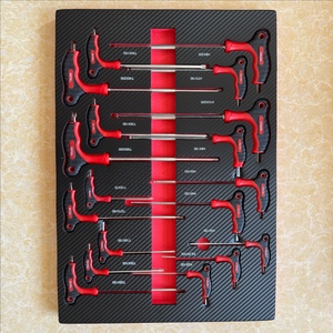 262 pièces CRV combinaison ensemble d'outils ménagers EVA plateau outil chariot tiroirs outil de réparation automatique coffre alimenté à la main OEM boîtier emballage - Product Image 6