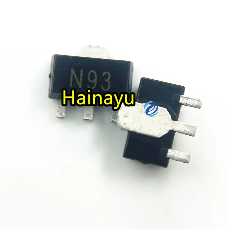 Hainayu chip IC komponen elektronik sirkuit terintegrasi component SOT-89 sablon-printed N93 patch transistor NPN transistor