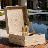 Scatola di Lusso Personalizzata per Profumo da Donna, Vuota e Ricaricabile, in Vetro e Carta Rigida, 30ml 50ml 100ml