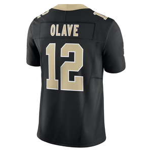Nueva <span class=keywords><strong>Orleans</strong></span> # 6 Shough # 9Brees # 4 Camisetas de Rugby Bordadas para Hombre, Camiseta de Jugador Cosida de Manga Corta, Venta al por Mayor - Product Image 2