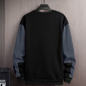 New Brand <b>Men's</b> Solid <b>Velvet</b> Regular Fit Round Neck Autumn Korean Version Casual Joker Personality ODM <b>Jacket</b> - Product Image 2