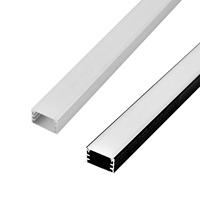 Profilé en aluminium LED Fashion 041 pour armoire, 14*9mm, extrusion en aluminium LED montée sur meuble