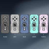 KAOU casing hibrida tahan guncangan, sarung HP desain 2 in 1 untuk Redmi Note 14 Pro 4G/14C/A5 & iPhone 17-13 seri grosir