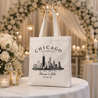 Sac de mariage personnalisé en feuille de palmier, sac fourre-tout de bienvenue en toile avec silhouette minimaliste de voilier pour mariage tropical côtier PalmTree