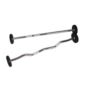 Gymnase de Musculation D'haltères En Caoutchouc <span class=keywords><strong>Disques</strong></span> 10Kg 20Kg Fixe Ensemble D'haltères - Product Image 6