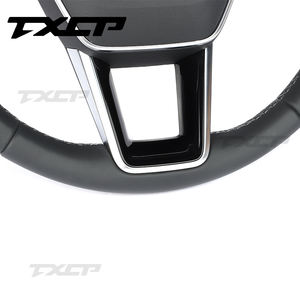 Convient pour <span class=keywords><strong>Audi</strong></span> A3 A4 A5 S3 S4 S5 RS3 RS4 RS5 B8.5 8P 8V B9 C7 A6 A7 RS6 RS7 Q3 Q5 Q7 Q8 C8 C6 S1 S6 Volant en cuir - Product Image 3